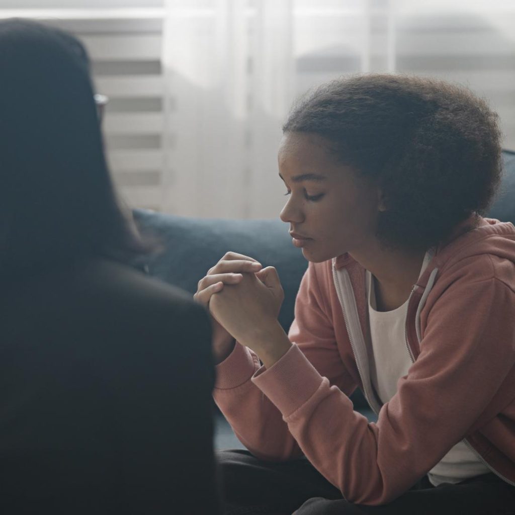 Woman Having Therapy